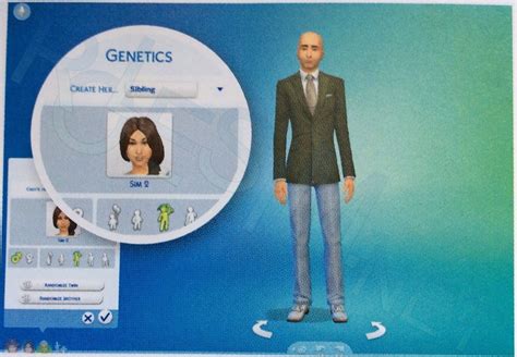 The Sims 4 Genetics System Screenshots Simsvip
