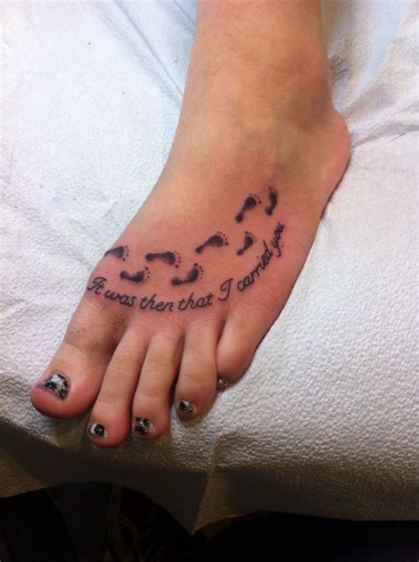 Image Result For Footprints In The Sand Tattoo On Foot Foot Tattoos