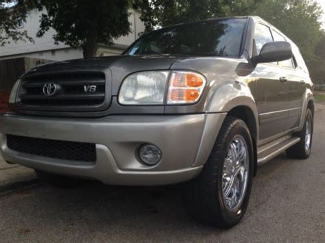 Find Used 2003 Toyota Sequoia Sr5 Leather 20 Inch Wheels Dual Ac