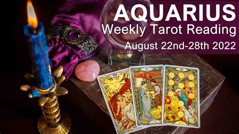 Aquarius Weekly Tarot Reading Resolution Aquarius August 22nd To 28th
