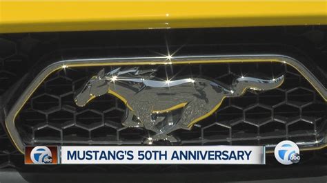 Ford Mustangs 50th Anniversary Youtube