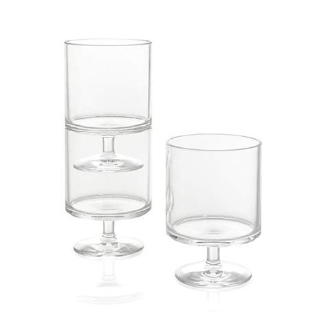 Stacking Acrylic Clear Wine Glass Acrylic Wine Glasses Acrylic
