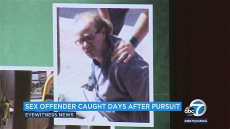 Sex Offender Captured After Rv Pursuit Was Hiding In Train Car