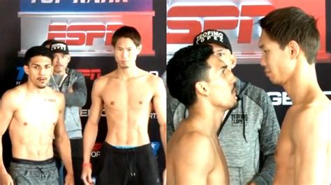 Teofimo Lopez Vs Masyoshi Nakatani Face 2 Face After Weigh In YouTube