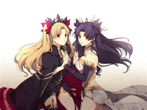 Ereshkigal And Ishtar Fategrand Order Ishtar Fate Anime