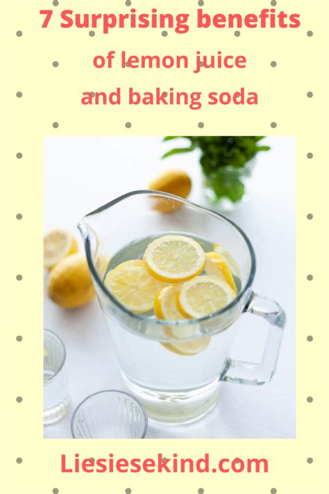 Surprising Benefits Of Lemon Juice And Baking Soda