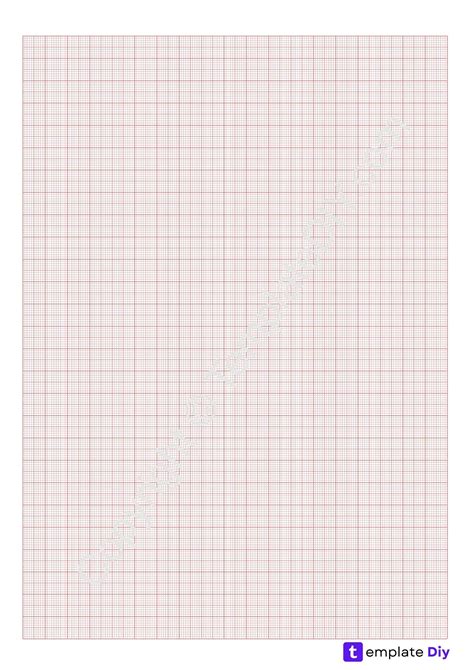 Engineering Graph Paper Grid Paper Printable Template In Pdf In 2022