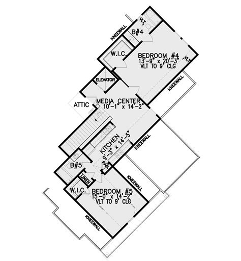 House Plan 699 00266 Craftsman Plan 4851 Square Feet 5 Bedrooms 5