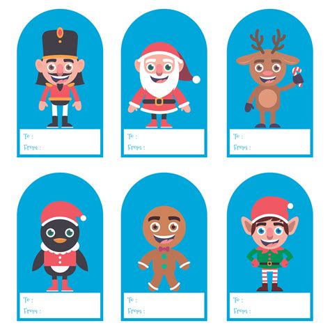 Best Free Printable Christmas Gift Tags Pinterest Printablee Com