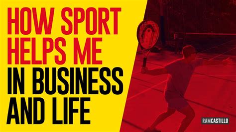 How Sport Helps Me In Business And Life Youtube