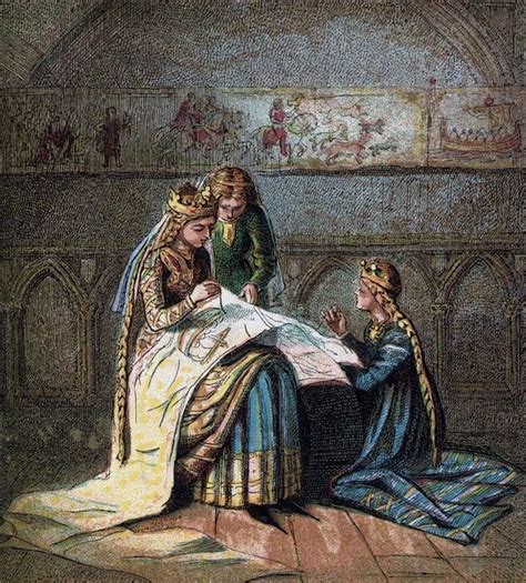 Queen Empress Matilda And Her Tapestry Pictures Of English History
