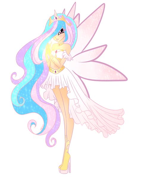 Winx Celestia My Little Pony Poster My Little Pony Comic My Little