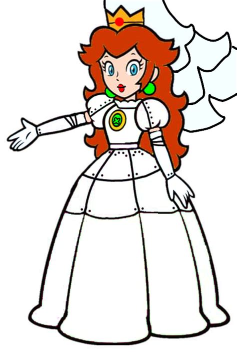 Wedding Robot Princess Peach Ibispaint