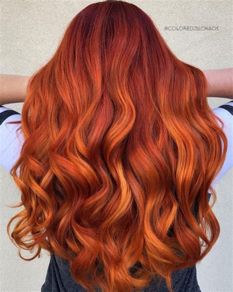 Fall Hair Color Trends Burnt Red And Orange Leaves Hair Colors · Red