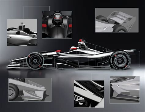 Indycar Unveils New Images Of 2018 Verizon Indycar Series Car Design