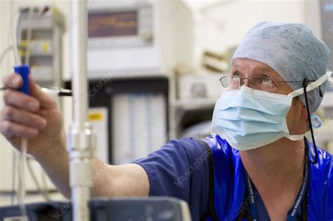 Anaesthetist Stock Image C0147147 Science Photo Library
