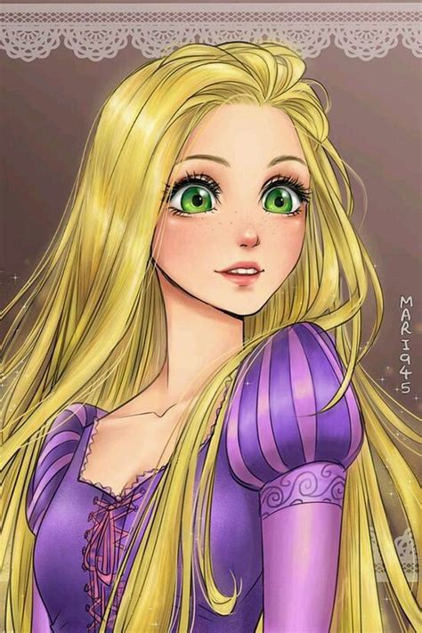 Anime Disney Princess Disney Rapunzel Walt Disney Disney Princess