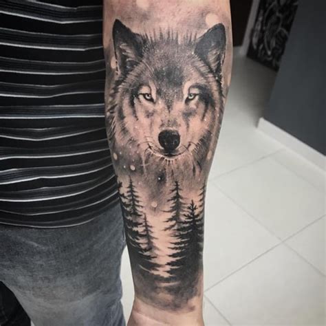 The bold, black ink lines of the tribal art style make animal tattoos look extraordinary. 124 Tips and Design Ideas for a Wolf Tattoo
