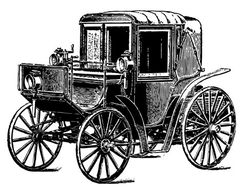 Free Vintage Clip Art Images Vintage Cars And Coaches Clip Art