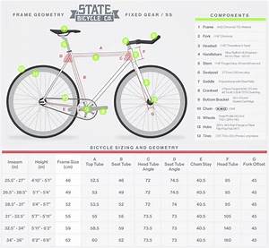 Size Chart State Bicycle Co
