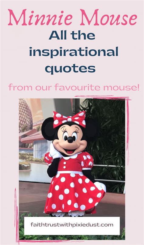 Minnie Mouse Quotes Artofit