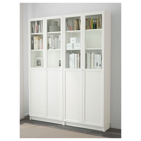 Billy Oxberg Librería Blanco 160x30x202 Cm Ikea