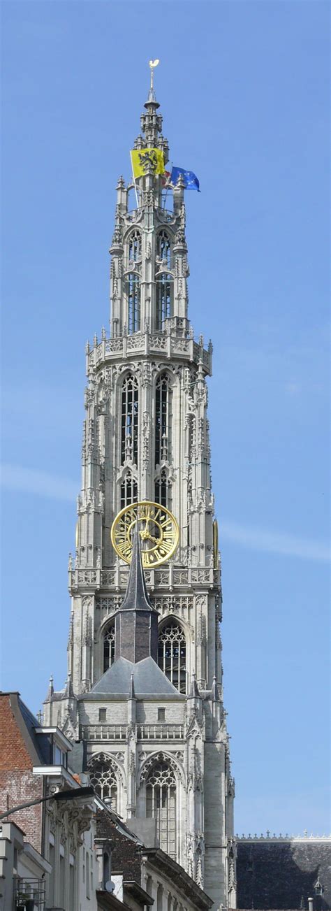 antwerp cathedral olv vrouw belgium renaissance architecture baroque architecture