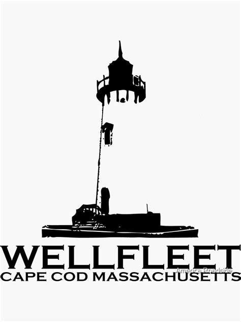 Wellfleet Cape Cod Sticker By Ishore1 Redbubble