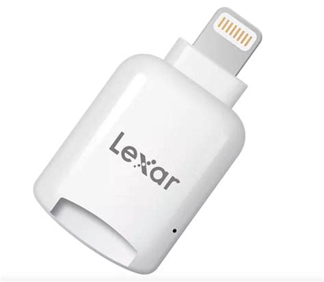 Lexar Offers Microsd Dongle With An Apple Lightning Connector Digital