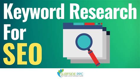 Keyword Research For SEO YouTube