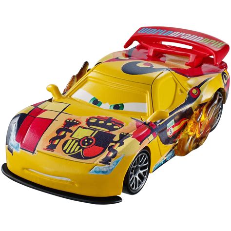 Disney Pixar Cars Miguel Camino With Flames Die Cast Vehicle Walmart