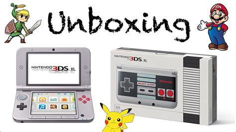 Unboxing Nintendo 3ds Xl Nes Edition Youtube