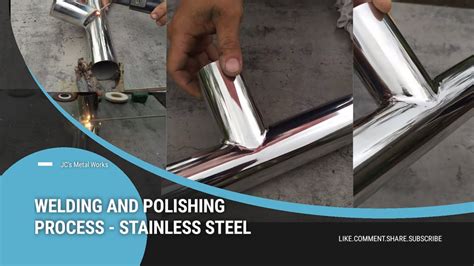 Welding And Polishing Process Stainless Steel Super Smooth Jcs