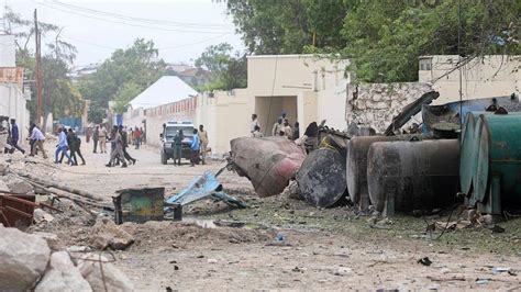 Somalia Restaurant Attack Six Killed By Al Shabab Bbc News