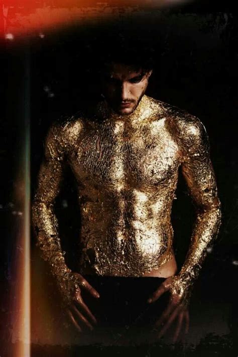 Gold Body Foil Hotness Body Painting Arno Summer Of Love