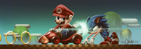 Mario Vs Sonic Rgaming