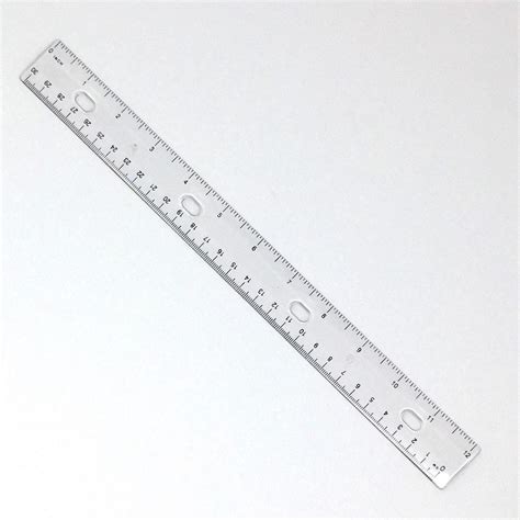 Ruler Clear Plastic Flexible 12 30cm 5462 Benz Microscope