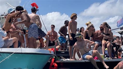 Wild Sandbar Boat Party Florida Boca Bash YouTube