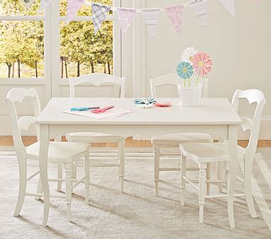 Crafted with carbon and stainless steel, the set is protected by a c… Juliette Play Table | Pottery Barn Kids