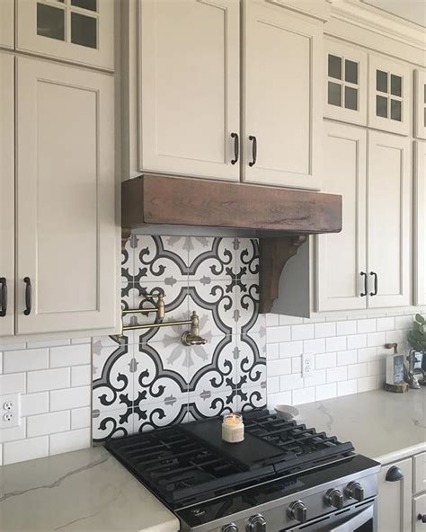 I Like The Idea Of Doing A Bold Back Splash Tile Just Behind The