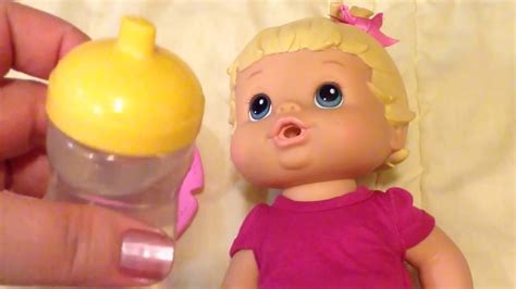 Baby Alive Better Now Bailey Doll Feeding With Baby Born Food Youtube