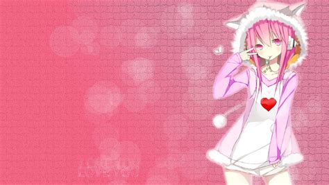 Free Download Cute Pink Anime Girl Wallpaper By Newbmangadrawer 900x507 For Your Desktop