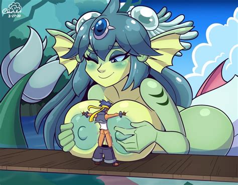 Cobat Bolo Shantae Giga Mermaid Shantae Series Tagme Boy Girl Breasts Giant