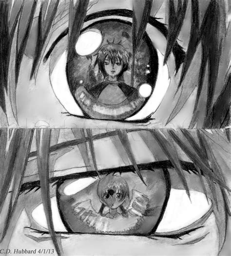 How To Sketch Anime Eyes Step By Step Drawing Guide By Catlucker
