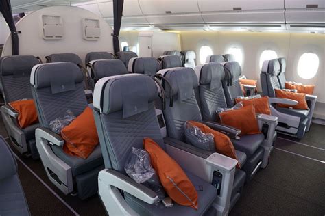 Photo Premium Economy Class Of An Airbus A Of Singapore Airlines My