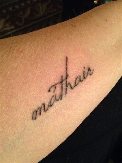 Mother In Gaelic On Me The Mother Tattoo Quotes