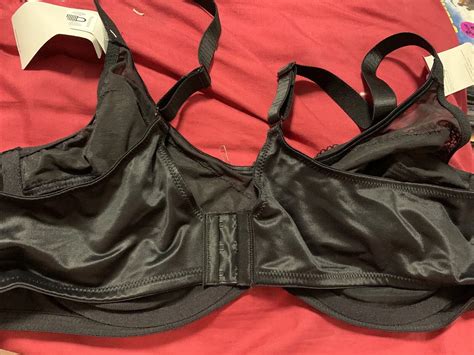 Playtex 18 Hour Size 22e Ulitmate Lift And Support Black Comfy Wirefree Bra Ebay