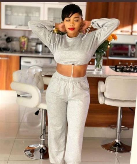 Pics Thembi Seete Stunning Snaps Leaves Mzansi Confused About Her Age