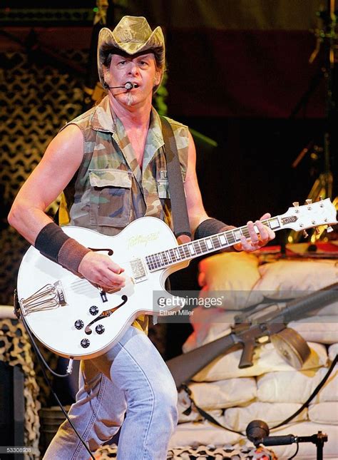 Rock Artist Ted Nugent Performs At The House Of Blues Inside The