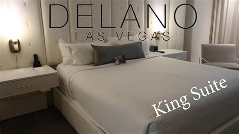 Delano Las Vegas King Suite Room Tour Youtube